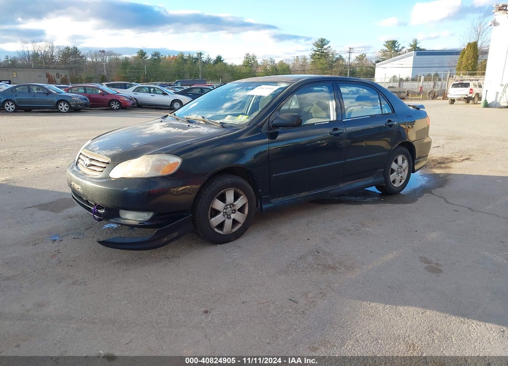 2004 TOYOTA COROLLA S VIN: 2T1BR32E84C219910