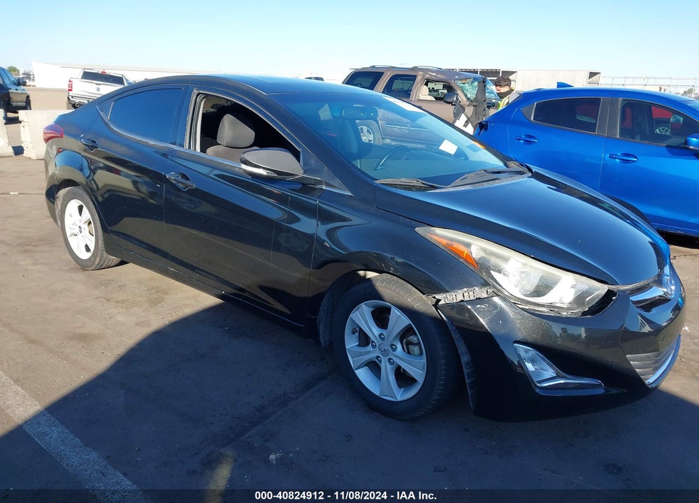 2016 HYUNDAI ELANTRA VALUE EDITION VIN: 5NPDH4AE1GH778672