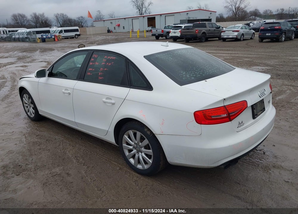 2014 AUDI A4 VIN: WAUBFCFL8EN009868