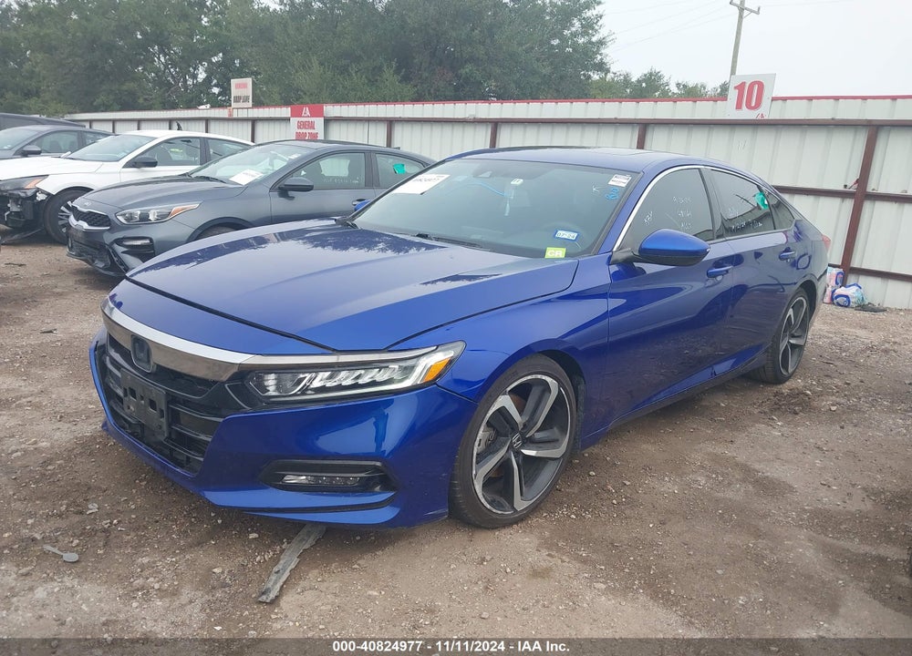 2019 HONDA ACCORD SPORT 2.0T VIN: 1HGCV2F34KA023260