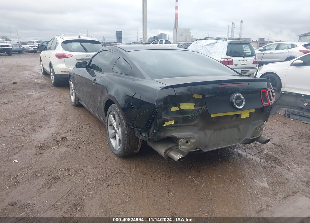 2014 FORD MUSTANG GT VIN: 1ZVBP8CF8E5283855