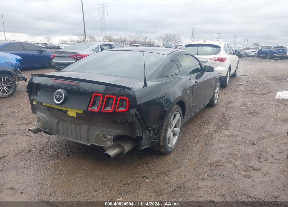 2014 FORD MUSTANG GT VIN: 1ZVBP8CF8E5283855