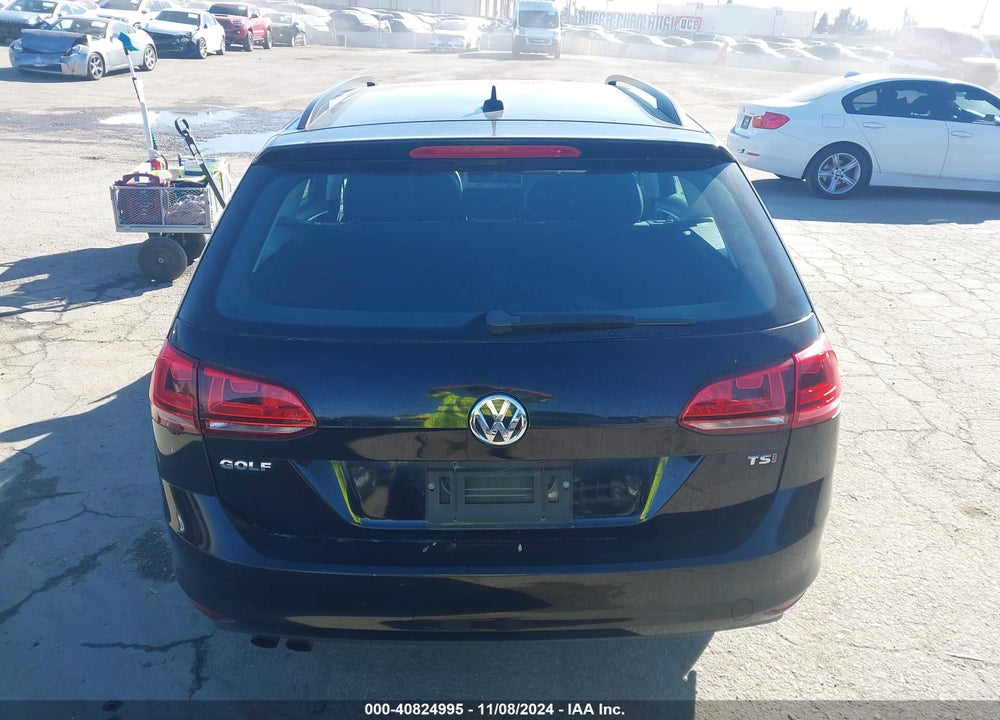 2016 VOLKSWAGEN GOLF SPORTWAGEN TSI S 4-DOOR VIN: 3VWC17AU2GM508172