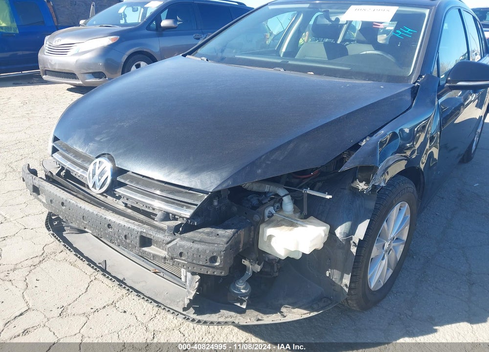 2016 VOLKSWAGEN GOLF SPORTWAGEN TSI S 4-DOOR VIN: 3VWC17AU2GM508172