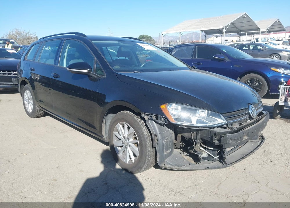 2016 VOLKSWAGEN GOLF SPORTWAGEN TSI S 4-DOOR VIN: 3VWC17AU2GM508172