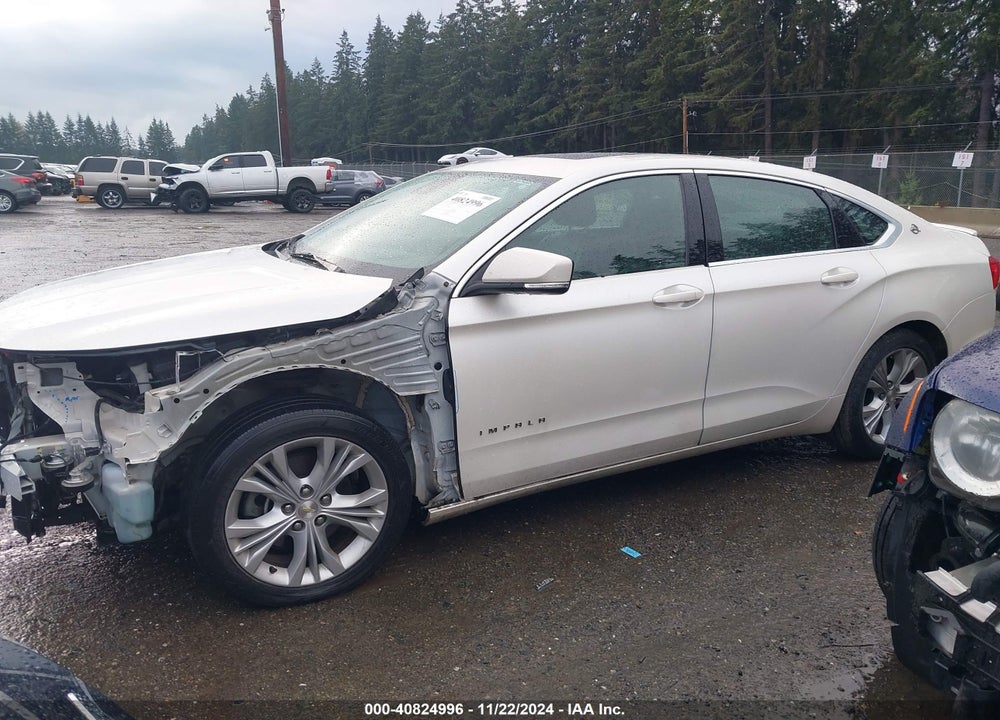 2014 CHEVROLET IMPALA 2LT VIN: 2G1125S35E9138108