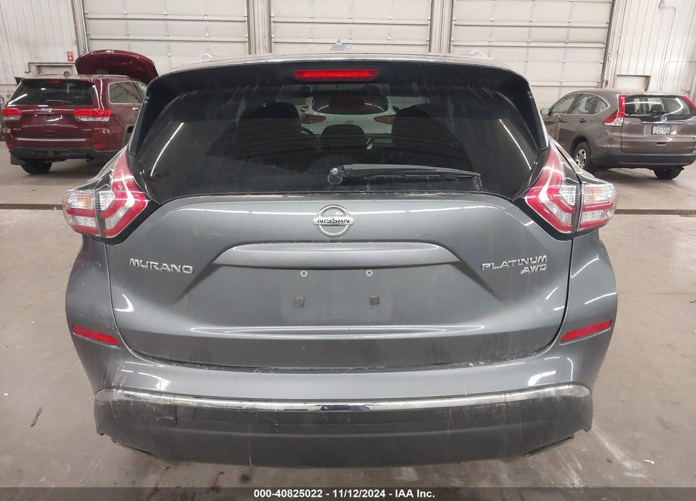 2016 NISSAN MURANO VIN: 5N1AZ2MH6GN129505