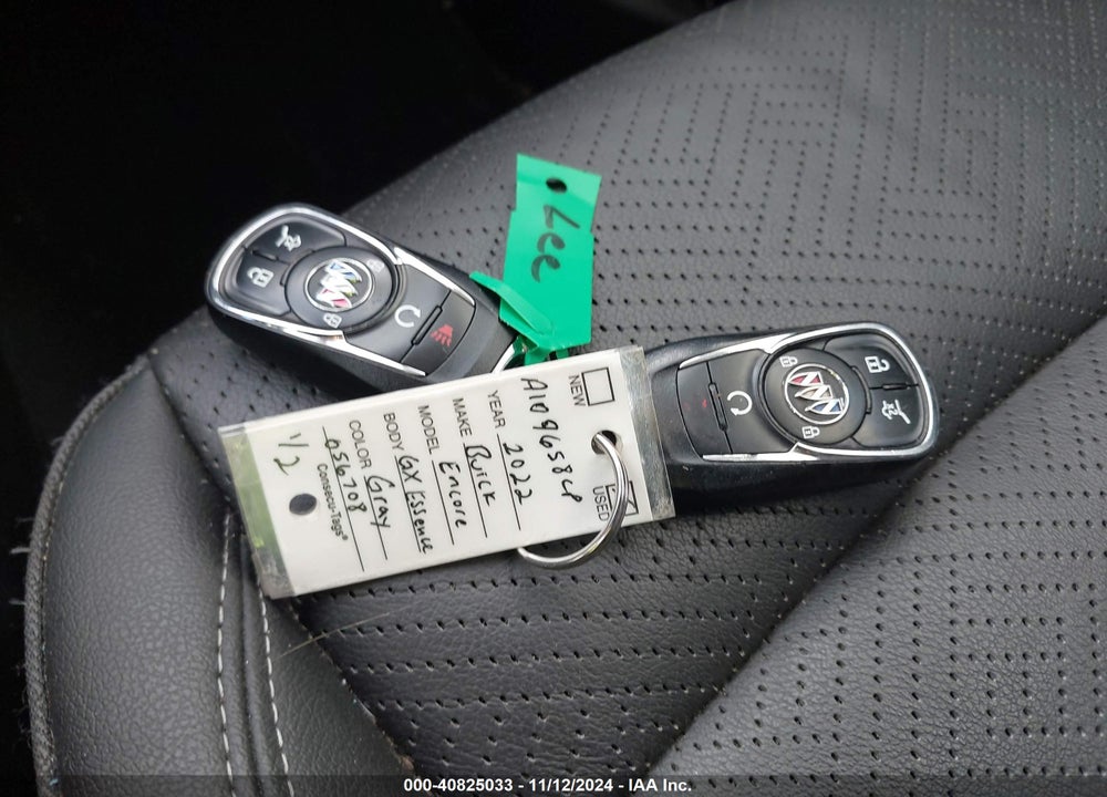 2022 BUICK ENCORE GX FWD ESSENCE VIN: KL4MMFSL6NB056708