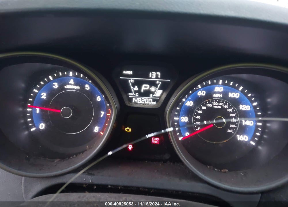 2014 HYUNDAI ELANTRA SE VIN: 5NPDH4AE1EH465764