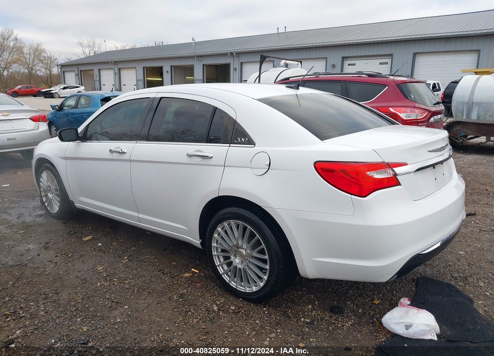 2012 CHRYSLER 200 LIMITED VIN: 1C3CCBCG0CN159346