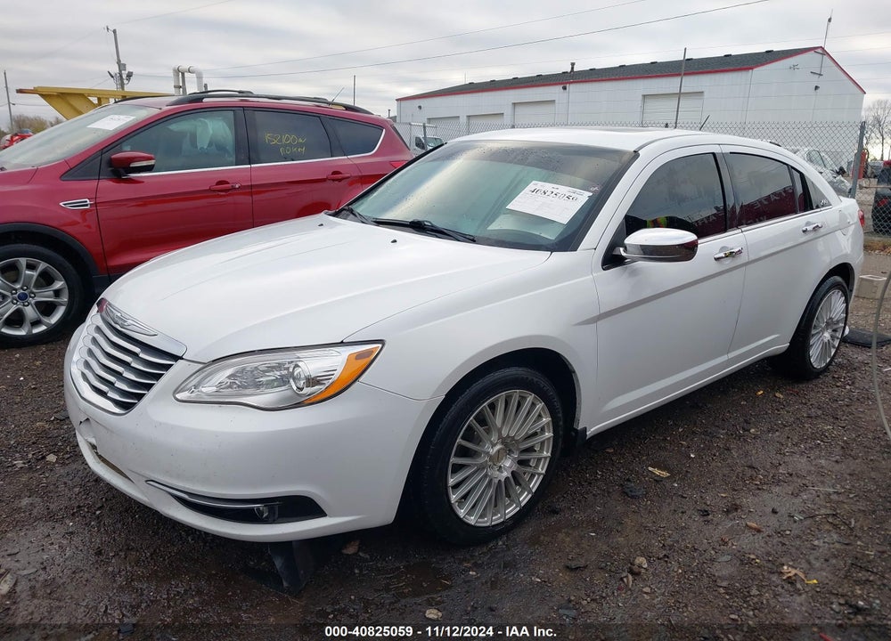 2012 CHRYSLER 200 LIMITED VIN: 1C3CCBCG0CN159346