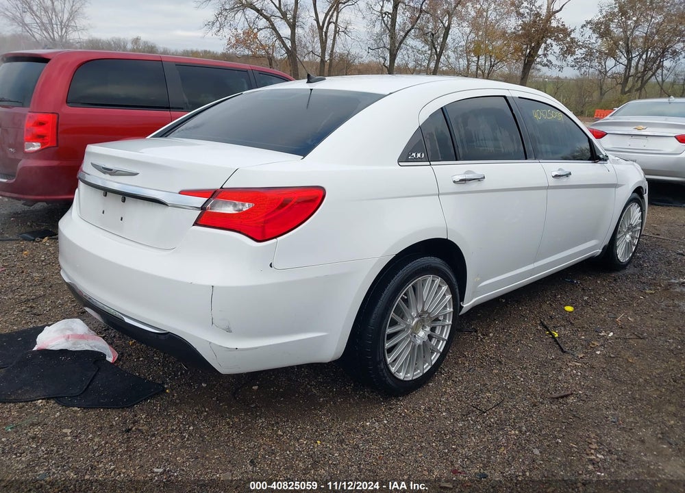 2012 CHRYSLER 200 LIMITED VIN: 1C3CCBCG0CN159346