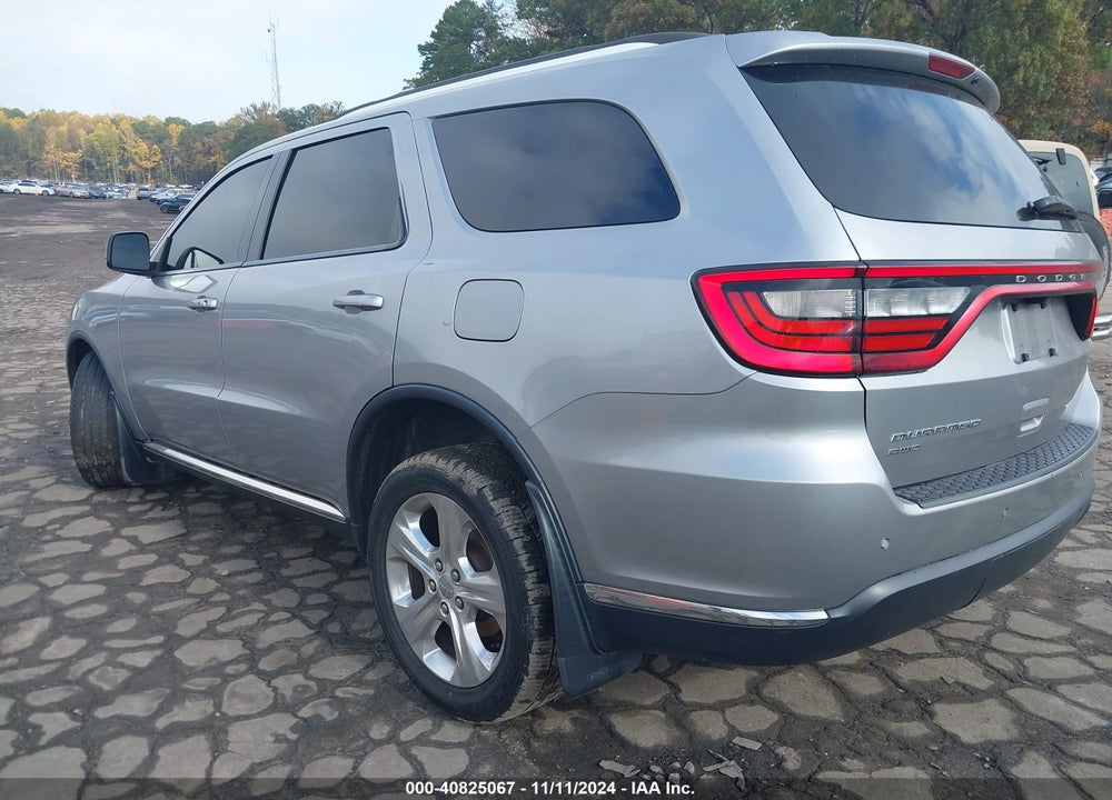 2014 DODGE DURANGO LIMITED VIN: 1C4RDJDG7EC507833