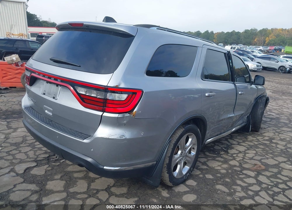 2014 DODGE DURANGO LIMITED VIN: 1C4RDJDG7EC507833