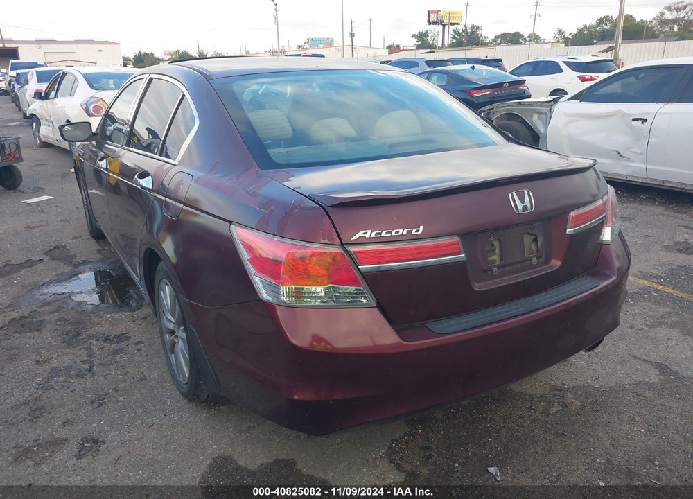 2012 HONDA ACCORD 2.4 EX VIN: 1HGCP2F72CA197827