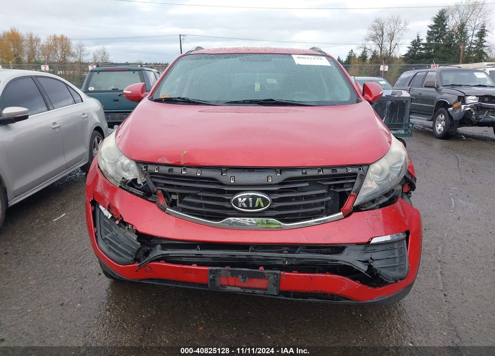 2011 KIA SPORTAGE LX VIN: KNDPBCA22B7076016