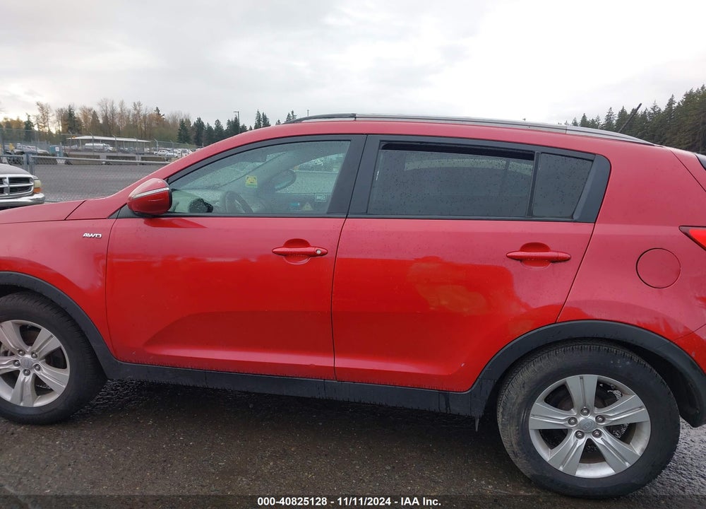 2011 KIA SPORTAGE LX VIN: KNDPBCA22B7076016