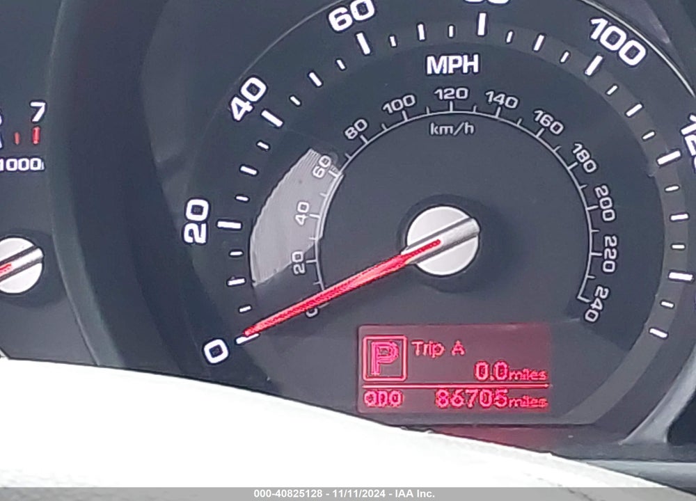 2011 KIA SPORTAGE LX VIN: KNDPBCA22B7076016