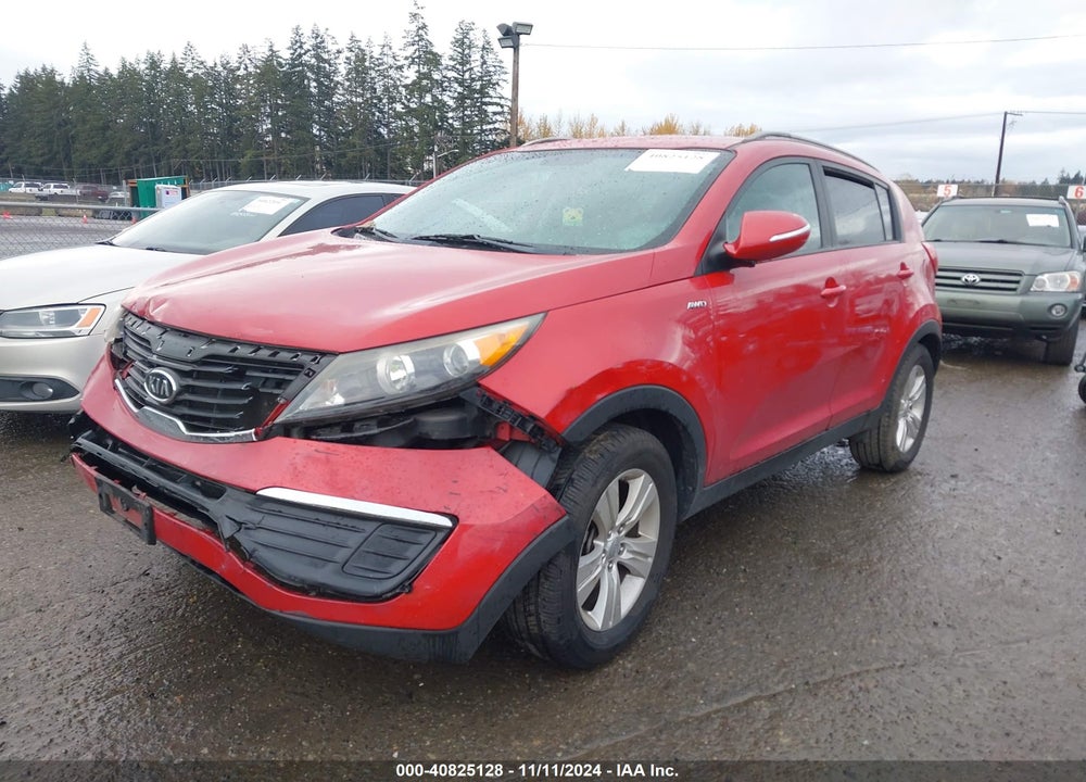 2011 KIA SPORTAGE LX VIN: KNDPBCA22B7076016