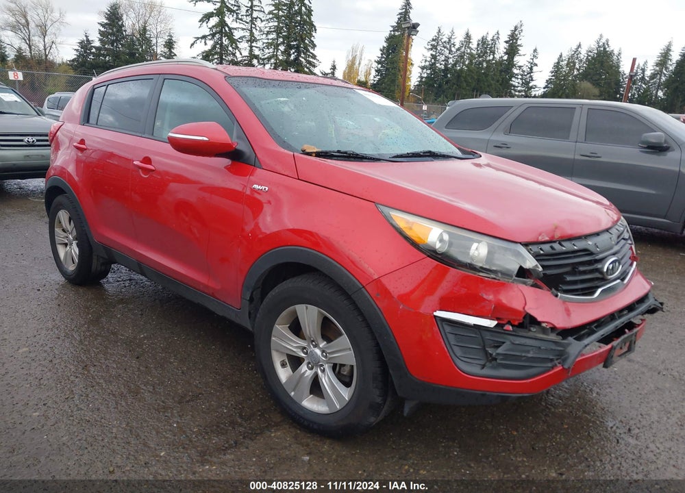 2011 KIA SPORTAGE LX VIN: KNDPBCA22B7076016