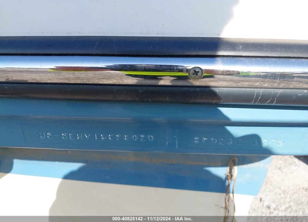 2020 SEA RAY BOAT VIN: SERV1962B020