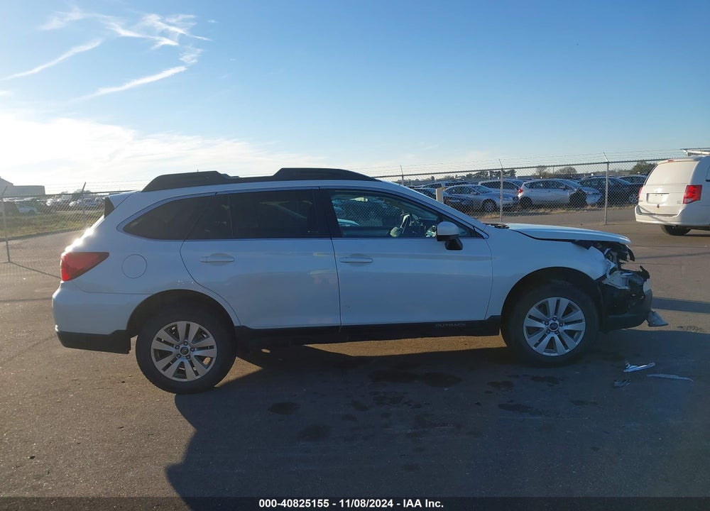 2017 SUBARU OUTBACK 2.5I PREMIUM VIN: 4S4BSADC6H3224618