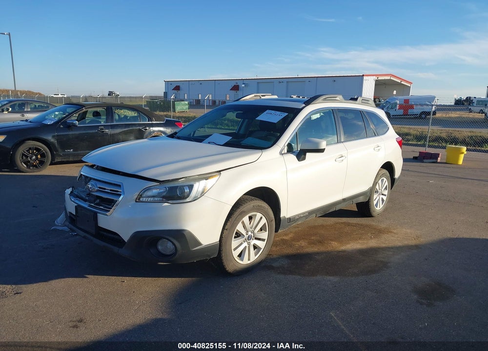 2017 SUBARU OUTBACK 2.5I PREMIUM VIN: 4S4BSADC6H3224618