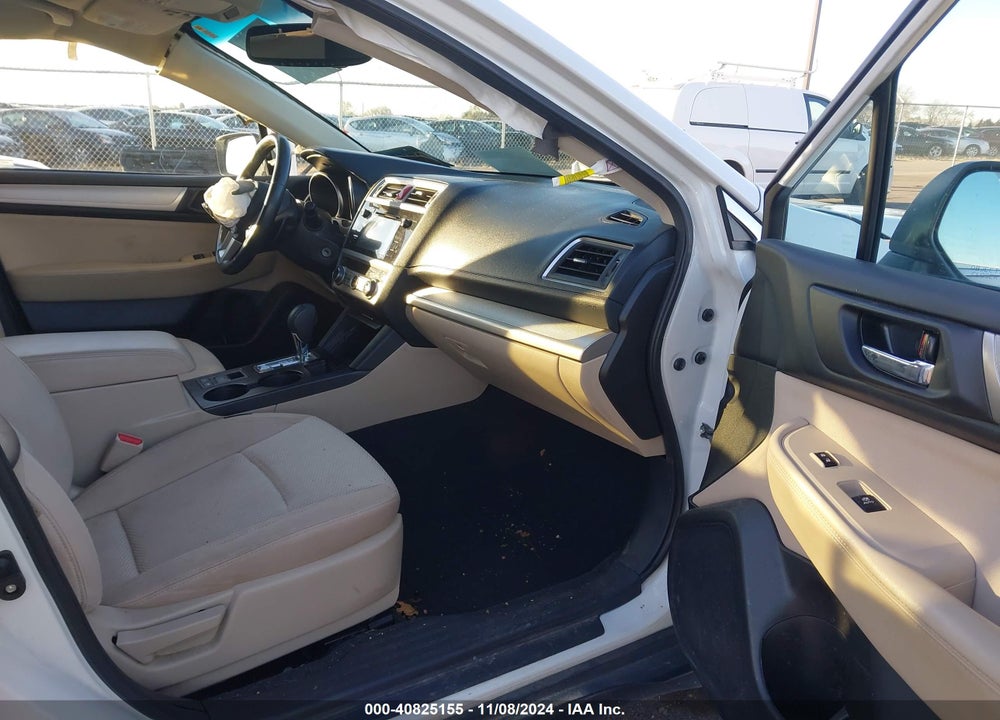 2017 SUBARU OUTBACK 2.5I PREMIUM VIN: 4S4BSADC6H3224618