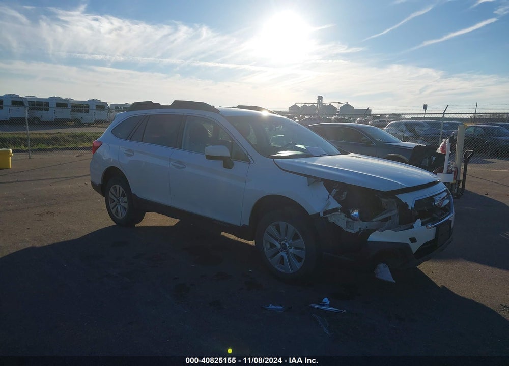 2017 SUBARU OUTBACK 2.5I PREMIUM VIN: 4S4BSADC6H3224618