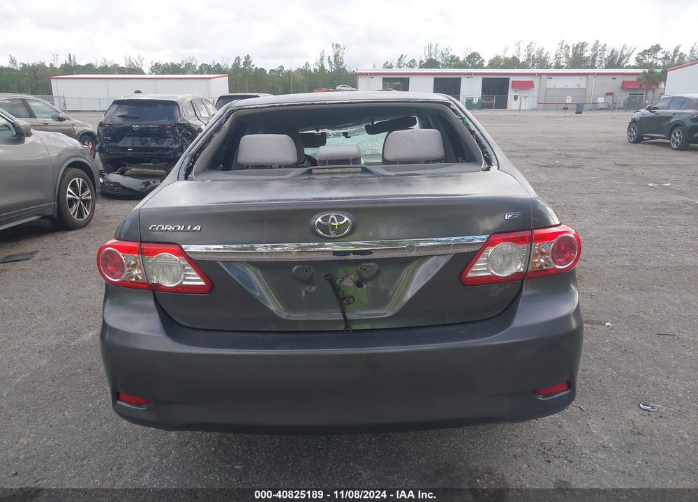 2011 TOYOTA COROLLA LE VIN: JTDBU4EE9B9150616