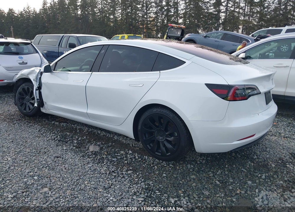2018 TESLA MODEL 3 LONG RANGE/MID RANGE VIN: 5YJ3E1EAXJF019681