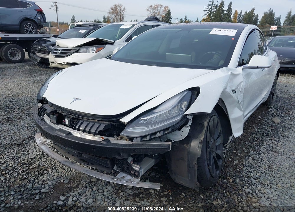 2018 TESLA MODEL 3 LONG RANGE/MID RANGE VIN: 5YJ3E1EAXJF019681