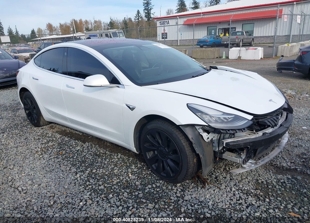 2018 TESLA MODEL 3 LONG RANGE/MID RANGE VIN: 5YJ3E1EAXJF019681