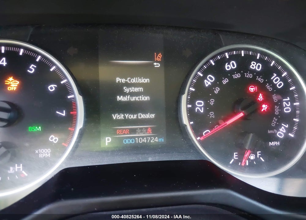 2019 TOYOTA RAV4 XLE VIN: 2T3P1RFV6KC018022