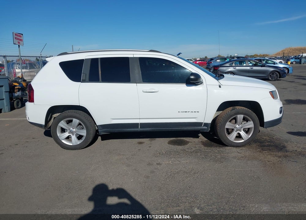 2016 JEEP COMPASS SPORT VIN: 1C4NJCBA5GD615687