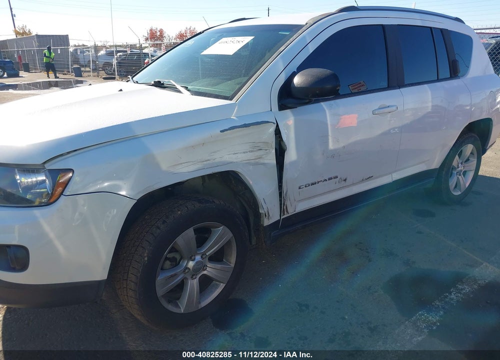 2016 JEEP COMPASS SPORT VIN: 1C4NJCBA5GD615687