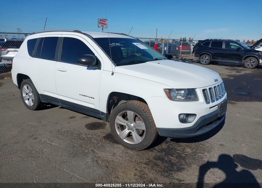 2016 JEEP COMPASS SPORT VIN: 1C4NJCBA5GD615687