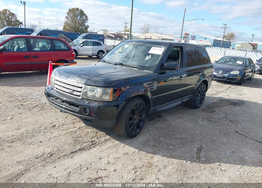 2008 LAND ROVER RANGE ROVER SPORT SUPERCHARGED VIN: SALSH23498A120857