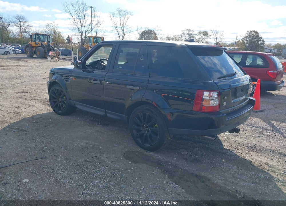 2008 LAND ROVER RANGE ROVER SPORT SUPERCHARGED VIN: SALSH23498A120857