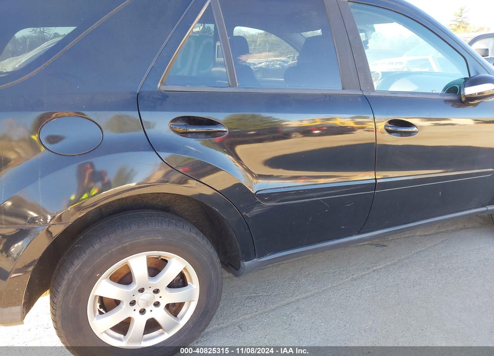 2007 MERCEDES-BENZ ML 350 4MATIC VIN: 4JGBB86E37A258596