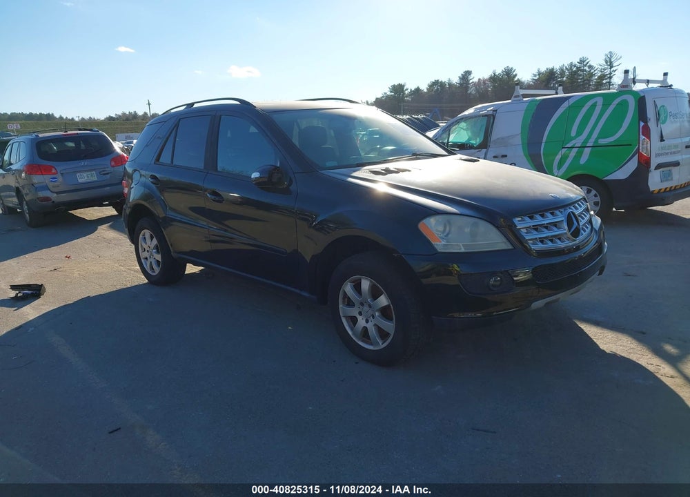 2007 MERCEDES-BENZ ML 350 4MATIC VIN: 4JGBB86E37A258596