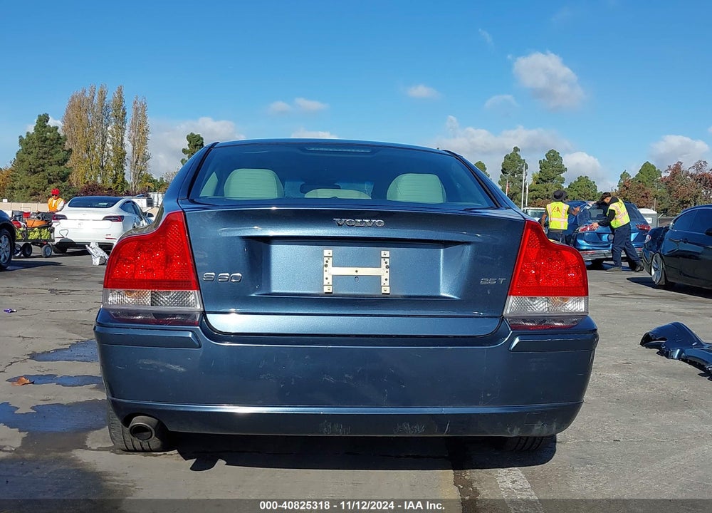 2006 VOLVO S60 2.5T VIN: YV1RS592062553208