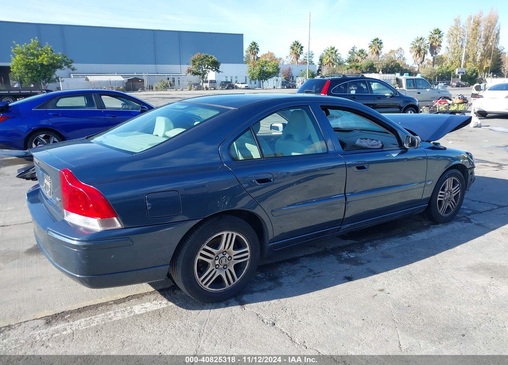 2006 VOLVO S60 2.5T VIN: YV1RS592062553208