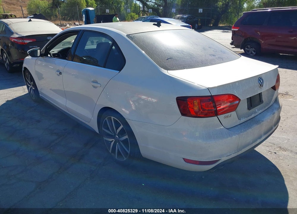 2013 VOLKSWAGEN GLI AUTOBAHN W/NAV VIN: 3VW4A7AJ0DM225484
