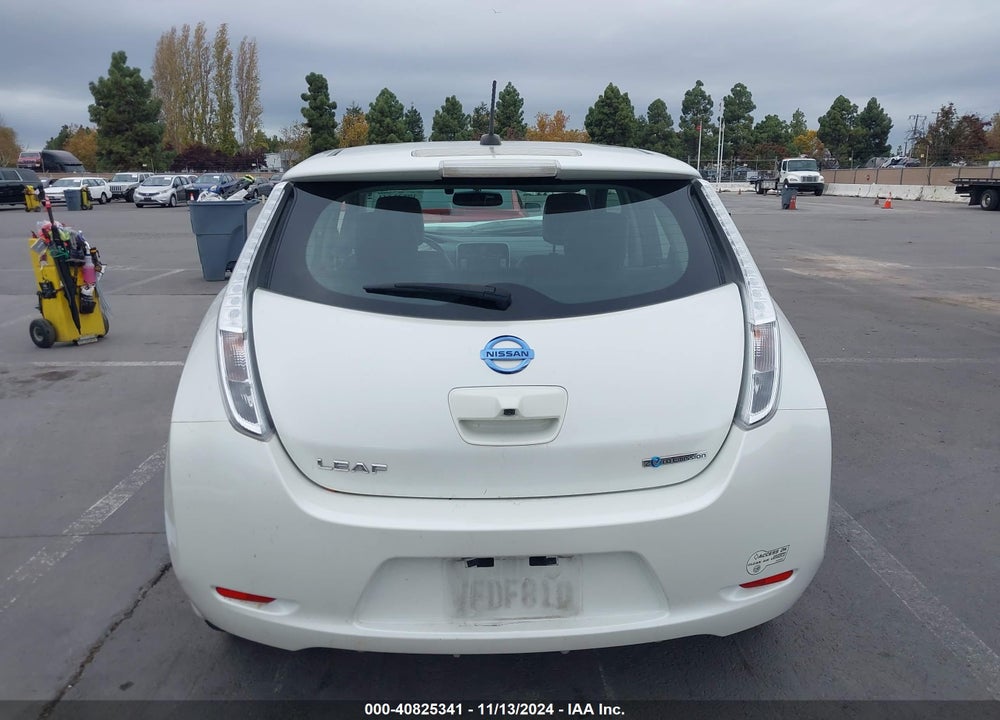 2015 NISSAN LEAF SL VIN: 1N4AZ0CPXFC301424