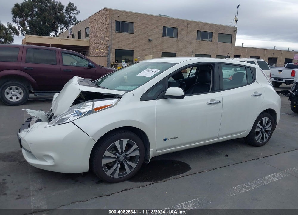 2015 NISSAN LEAF SL VIN: 1N4AZ0CPXFC301424