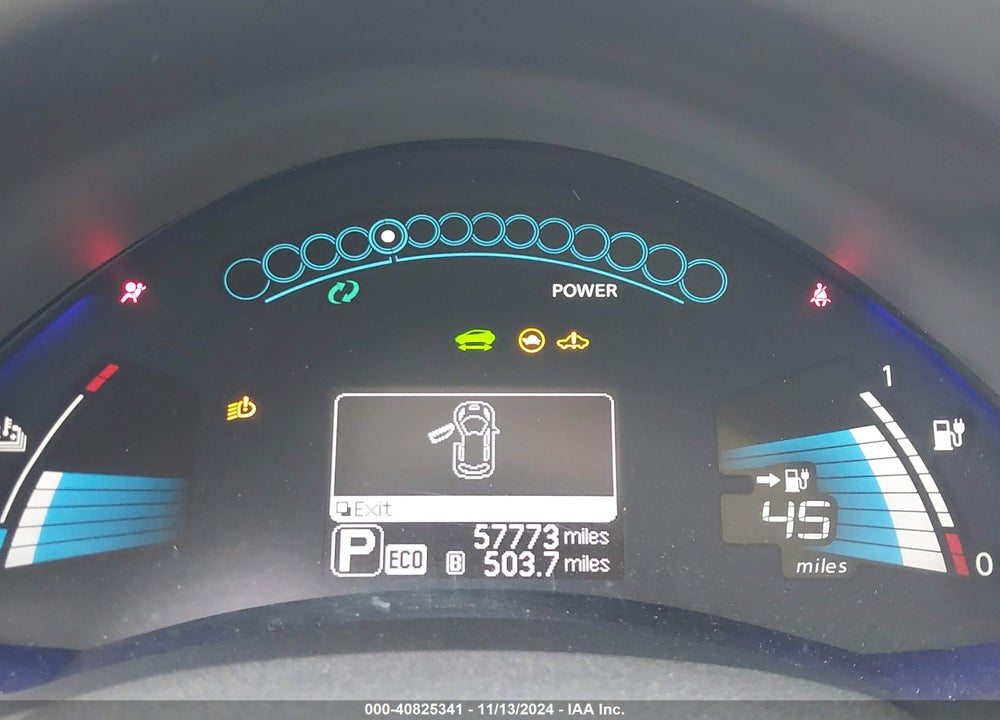 2015 NISSAN LEAF SL VIN: 1N4AZ0CPXFC301424