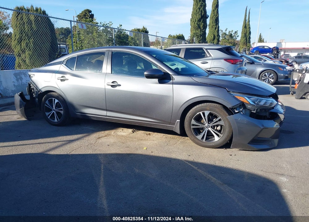2021 NISSAN SENTRA SV XTRONIC CVT VIN: 3N1AB8CV3MY245491