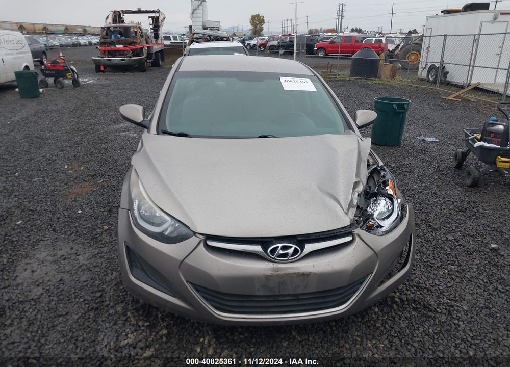 2015 HYUNDAI ELANTRA SE VIN: 5NPDH4AE0FH556798
