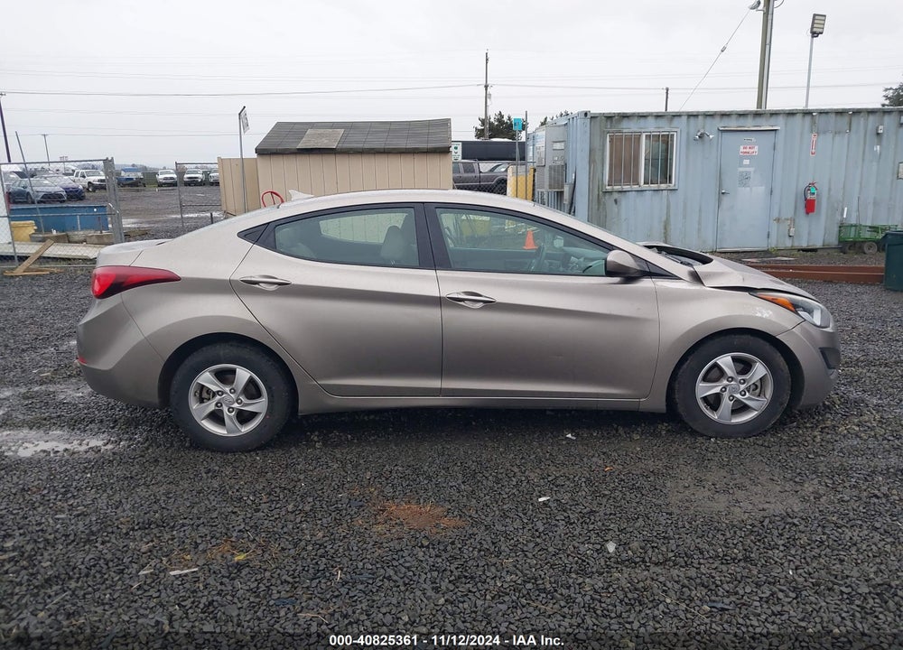 2015 HYUNDAI ELANTRA SE VIN: 5NPDH4AE0FH556798